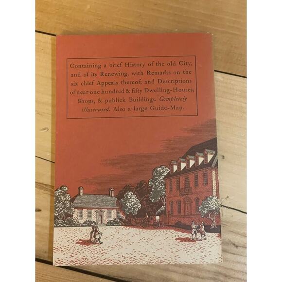 Official Guidebook & Map Colonial Williamsburg VA. 1972 7th edition. paperback - Picture 2 of 5